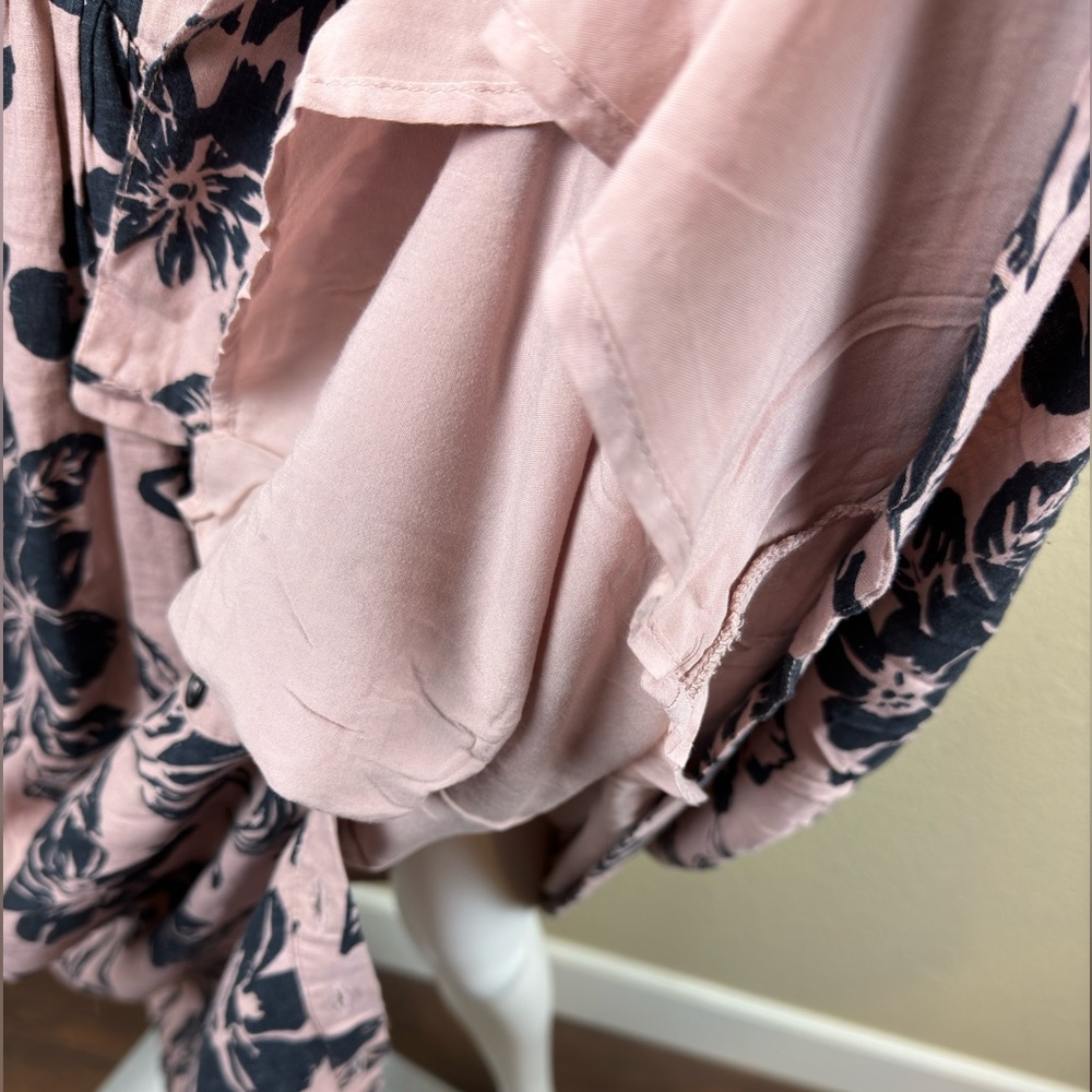 NWT Free People The Perfect Midi Sun Dress $148 Sand Combo XS - Picture 9 of 15